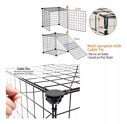 Corral Modular para Mascotas 🐾🏠